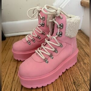 Koi footwear platform boots